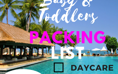 Bali Packing List – Babies & Toddlers!